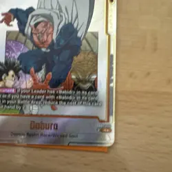 Dabura SB01-030 Rare Alternate Art Dragon Ball Manga Booster Card Fusion World - Image 4