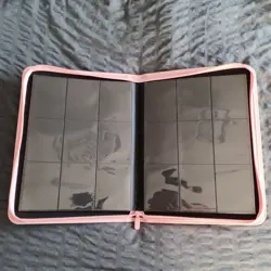 BRAND NEW Pokemon TCG Baby Pink 9 Pocket Zip Binder Holds 350+ Cards Rigid Cover - Image 3