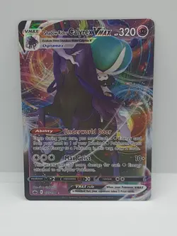 Pokemon TCG Shadow Rider Calyrex VMAX 75/198 Chilling Reign Ultra Rare Holo Card - Image 1