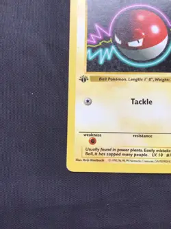 Pokemon Cards: Base Set 1st Edition Common: Voltorb 67/102 - Image 5