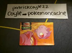 Topsun Pokemon Card No. 113 Chansey vs. Lickitung LP - Image 2