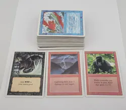 Magic The Gathering MTG - Revised - Complete Common Sets, 75 Cards , MP - Image 1