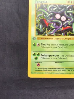 Pokemon Cards: Base Set 1st Edition Common: Tangela 66/102 - Image 5