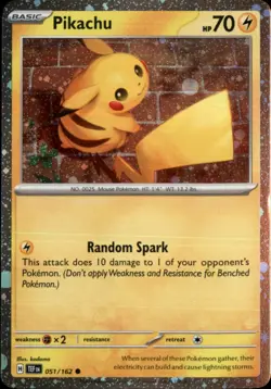 Pikachu - (Cosmo Holo) Holo Promo Miscellaneous Cards & Products 051/162 NM - Image 1