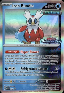 Iron Bundle - (Prerelease) Holo Promo SV: Scarlet & Violet Promo Cards 058 NM - Image 1