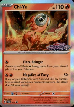 Chi-Yu - (Prerelease) Promo SV: Scarlet & Violet Promo Cards 057 NM - Image 1