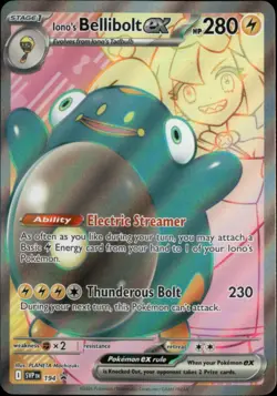 Iono's Bellibolt ex Promo SV: Scarlet & Violet Promo Cards 194 NM - Image 1