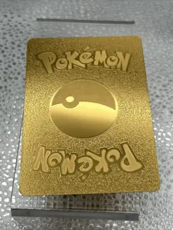 Charizard&Blastoise VMAX Gold Metal Pokemon Card-Collectible Gift Display！ - Image 2