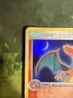 Charizard 6/108 Power Keepers Reverse Holo Pokemon Card Played Stamped damaged - Image 4