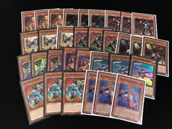 YUGIOH MACHINA 47 CARDS DECK! GREAT COLLECTION! DECK BOX & SLEEVES INCLUDED! - Image 1