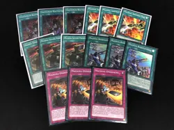 YUGIOH MACHINA 47 CARDS DECK! GREAT COLLECTION! DECK BOX & SLEEVES INCLUDED! - Image 2
