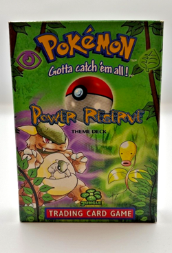 Pokemon Cards - Power Reserve Theme Deck - Opened Complete - Jungle Set - Image 2