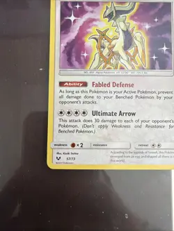 Pokemon TCG Shining Arceus Shining Legends Holo Rare Card 57/73 - Image 5