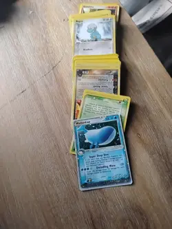 Stack Of Old Pokemon Cards Going Down To First Addition - Image 1