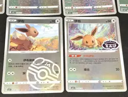 EXCLUSIVE Eevee Card Lot CBB2C Gem Pack Vol 2 S-CHINESE Pokemon TCG STAMPED (US) - Image 5