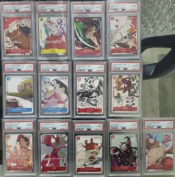 PSA10 Matching Battle Prize Promotion Card Full Set ONE PIECE Card JAPANESE - Image 1