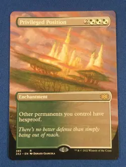 Privileged Position Double Masters Borderless - NM - Image 1