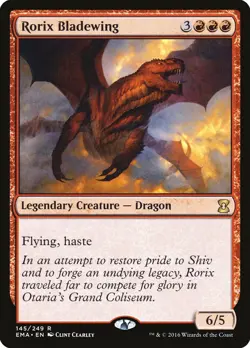 Rorix Bladewing Mtg Magic English NM - Image 1