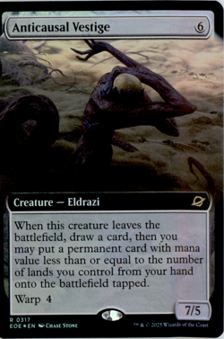 Anticausal Vestige (Extended Art) Edge of Eternities Foil - Image 1