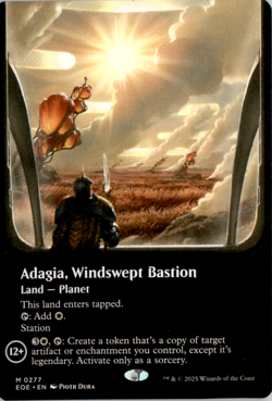 Adagia, Windswept Bastion (Borderless) - Edge of Eternities - Image 1