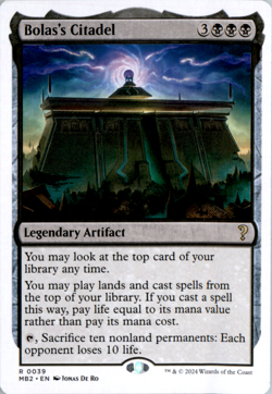 Bolas's Citadel (White Border) - Mystery Booster 2 - Image 1