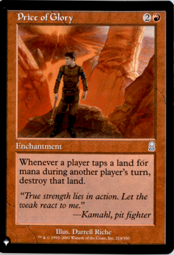 Price of Glory The List Reprints Regular - Image 1