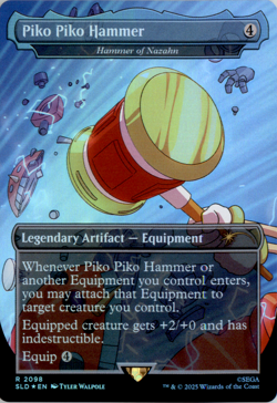 Piko Piko Hammer - Hammer of Nazahn (Rainbow Foil) - Secret Lair Drop Series - Image 1