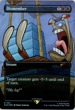 Dismember (7011) (Rainbow Foil) - Secret Lair Drop Series - Image 1