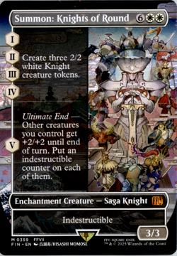 Summon: Knights of Round (Borderless) Final Fantasy Regular - Image 1