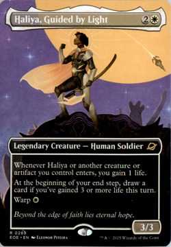 Haliya, Guided by Light (Borderless) - Edge of Eternities - Image 1