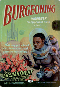 Burgeoning (Showcase) - Special Guests foil - Image 1