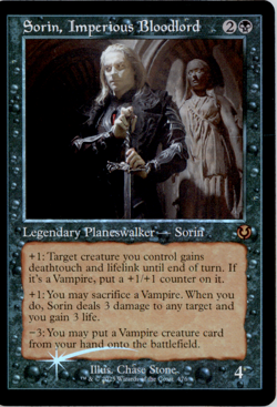 Sorin, Imperious Bloodlord (Retro Frame) - Innistrad Remastered Foil - Image 1