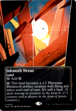 Inkmoth Nexus (0065) (Borderless) - Edge of Eternities: Stellar Sights - Image 1