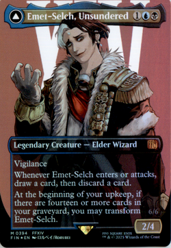 Emet-Selch, Unsundered (Borderless) Final Fantasy Foil - Image 1