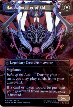 Emet-Selch, Unsundered (Borderless) Final Fantasy Foil - Image 2