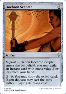 Isochron Scepter (White Border) - Mystery Booster 2 - Image 1