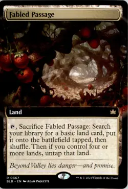 Fabled Passage (Extended Art) Bloomburrow BLB Normal NM - Image 1