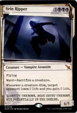 Vein Ripper (Showcase) Murders at Karlov Manor MKM Normal NM - Image 1