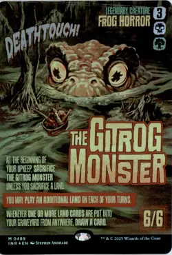 The Gitrog Monster (Showcase) Innistrad Remastered INR Foil NM - Image 1