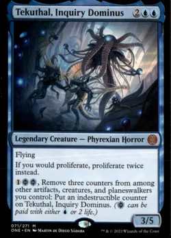 Tekuthal, Inquiry Dominus Phyrexia: All Will Be One ONE Normal NM - Image 1
