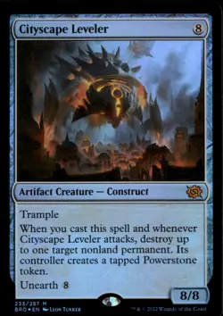 Cityscape Leveler The Brothers' War BRO Foil NM - Image 1