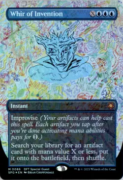 Whir of Invention (Borderless) Special Guests SPG Foil NM - Image 1