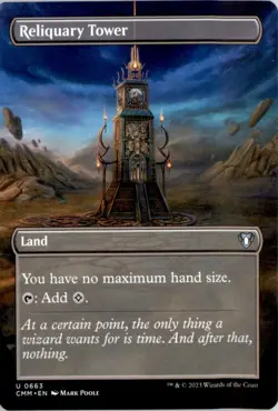 Reliquary Tower (Borderless) Commander Masters CMM Normal NM - Image 1