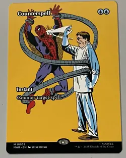 MTG Marvel Universe Counterspell Instant MYTHIC REGULAR #0009 - Image 1