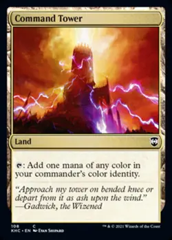 Command Tower x4 - Commander: Kaldheim - NM-Mint, English - Commander: Kaldheim - Image 1