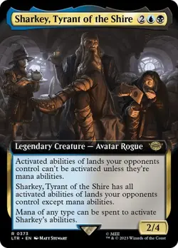 MTG - Sharkey, Tyrant of the Shire - Lord of the Rings - Magic the Gathering - Image 1