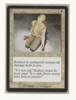 PARIAH Magic NM Saga de Urza English Urza's saga MTG - Image 1