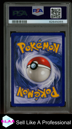 GARADOS-HOLO 1ST EDITION POKEMON GERMAN 1999 6 PSA 8 - Image 2