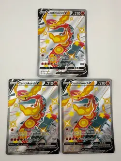 Pokemon TCG Centiskorch V SV108/SV122 Shining Fates Shiny Rare NM - Image 1