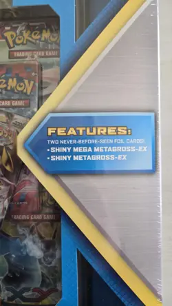 Pokemon XY Shiny Mega Metagross EX Premium Collection 2014 w/ 8 boosters + more! - Image 4